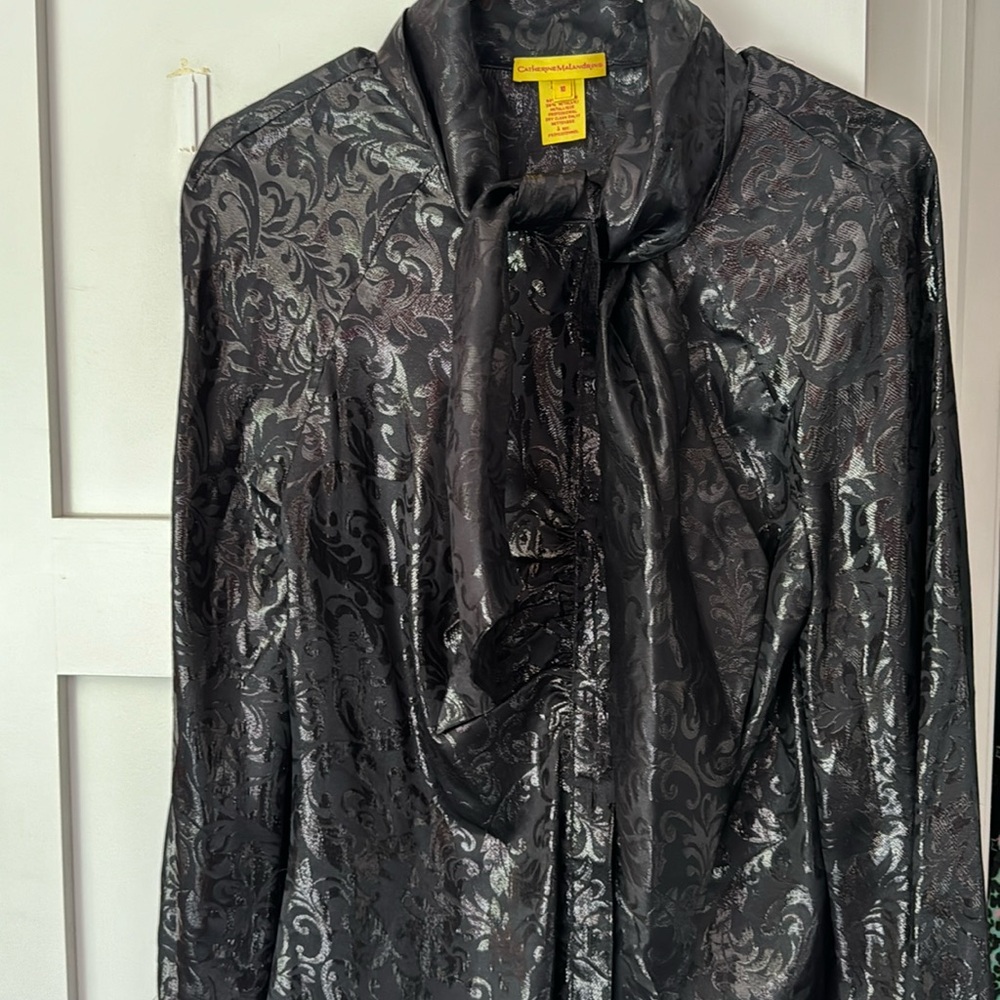 Catherine Malandrino blouse size 10 fits like M/L